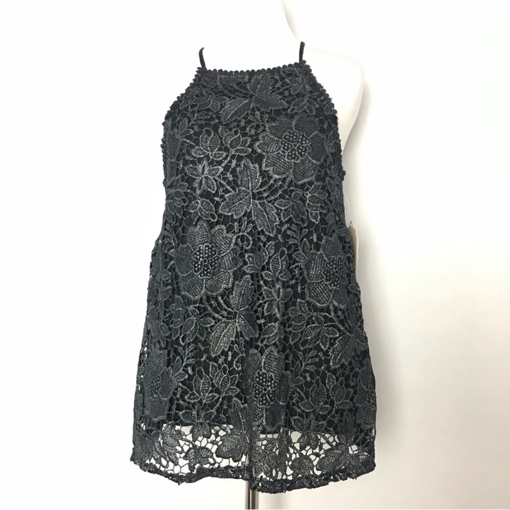 Altar’d state Metallic top NWT